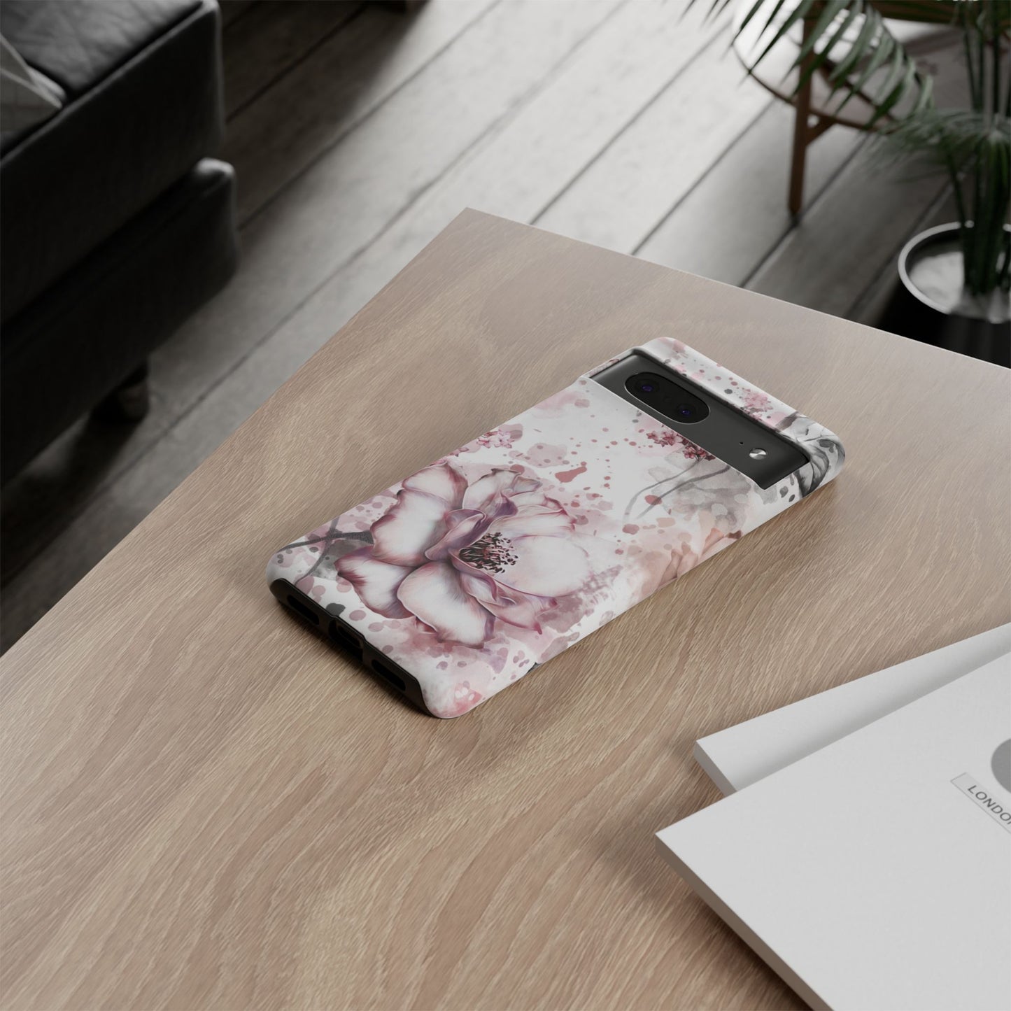 Pale Pink Florals  - Tough Phone Case