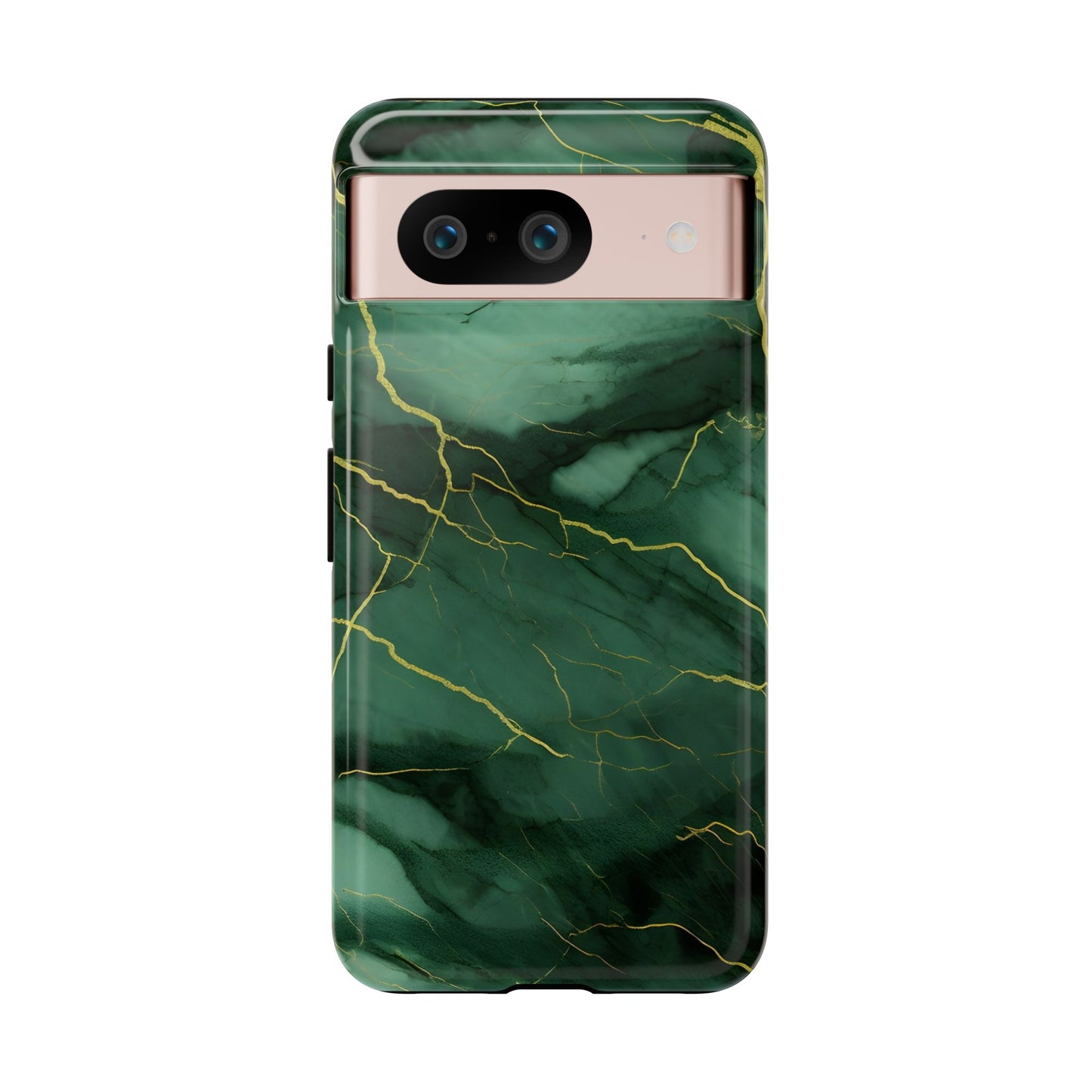 Hunter Green Marble - Tough Phone Case