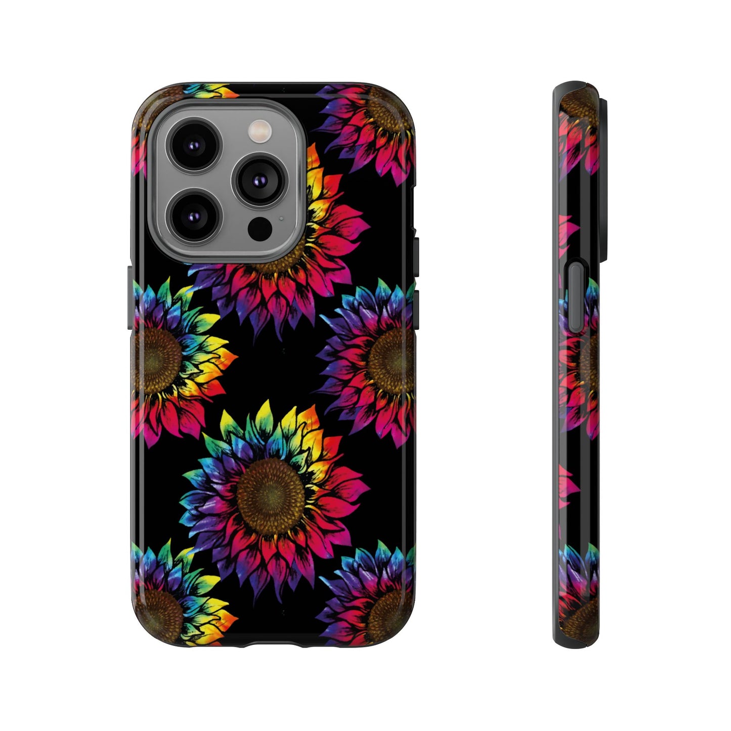 Rainbow Sunflowers - Tough Phone Case