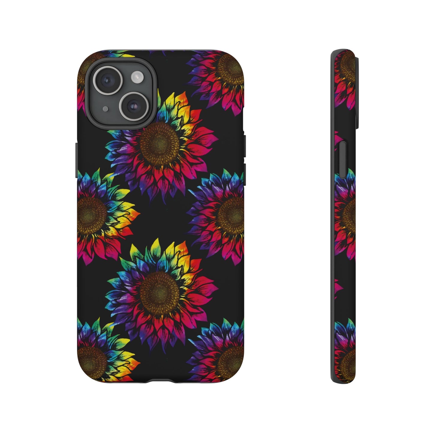 Rainbow Sunflowers - Tough Phone Case