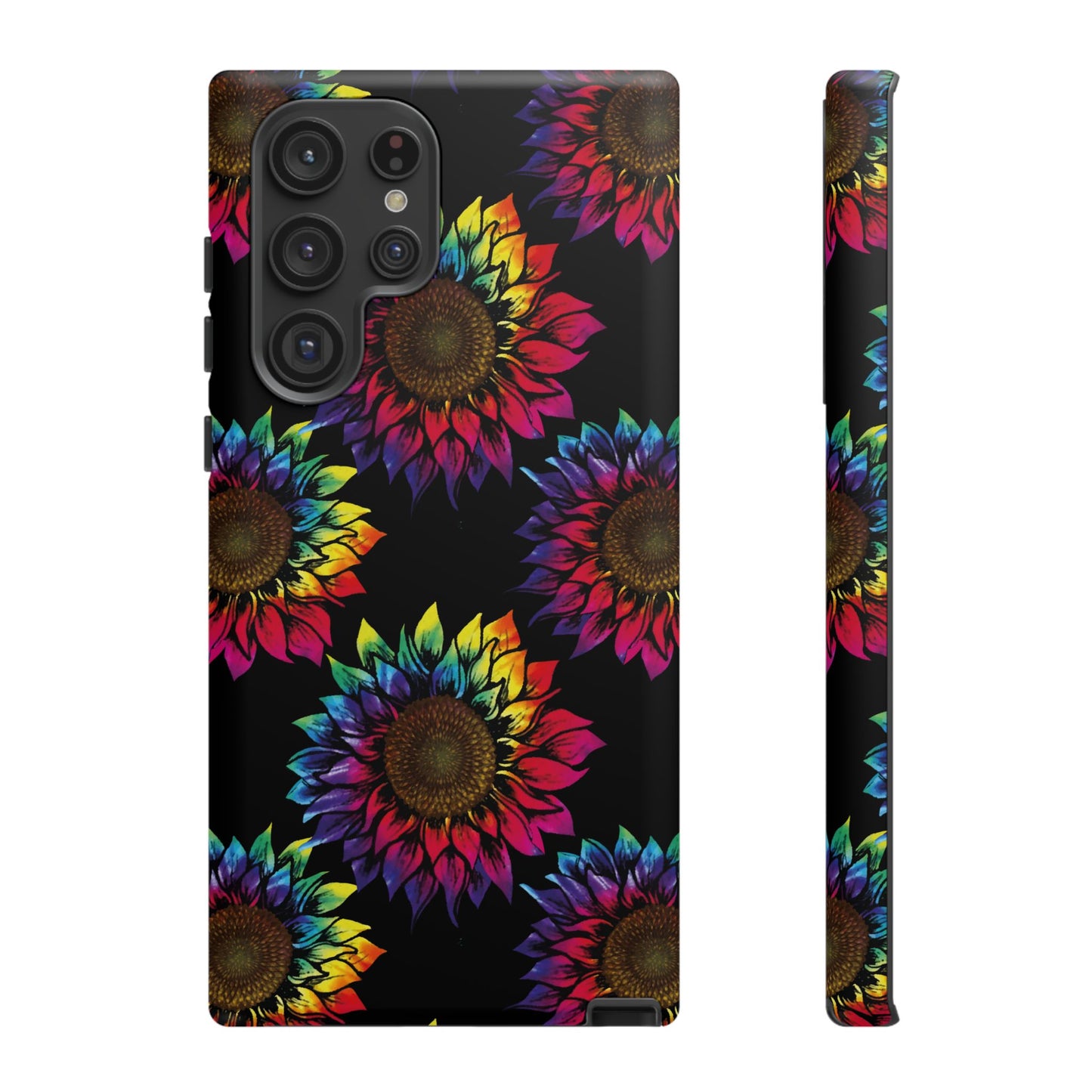 Rainbow Sunflowers - Tough Phone Case