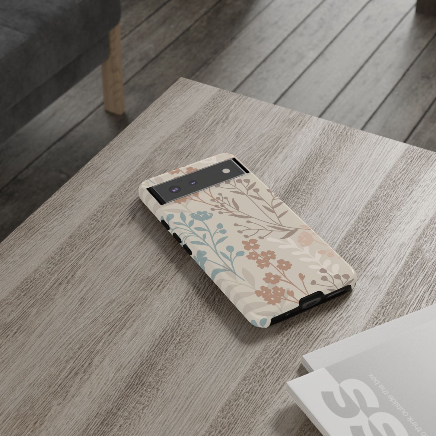 Gentle Boho Florals - Tough Phone Case