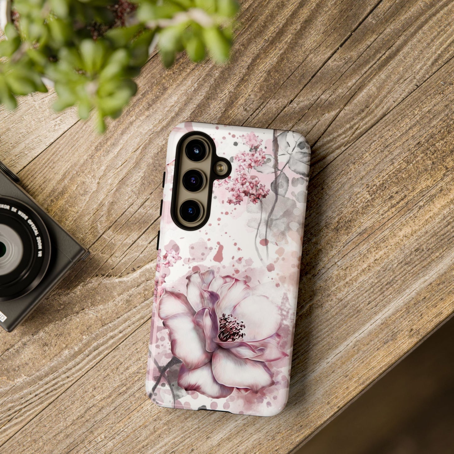 Pale Pink Florals  - Tough Phone Case