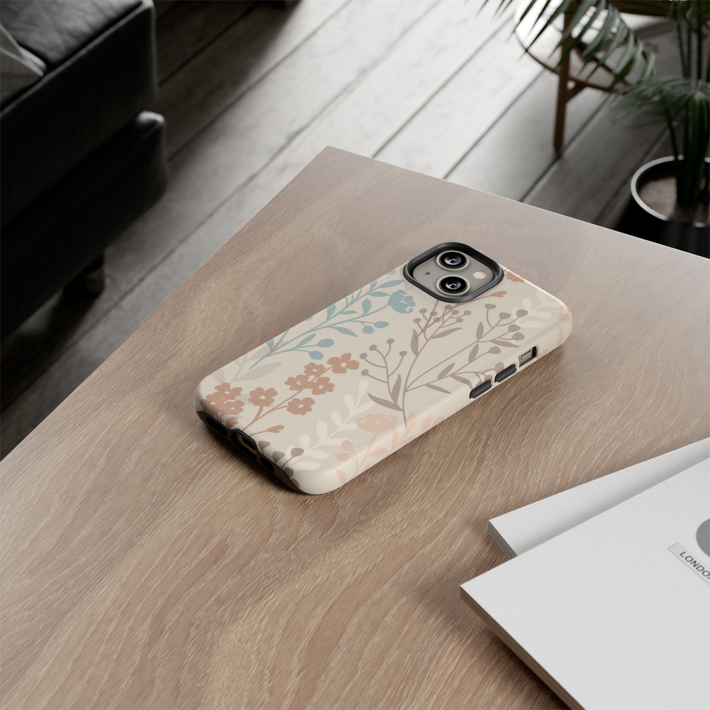 Gentle Boho Florals - Tough Phone Case