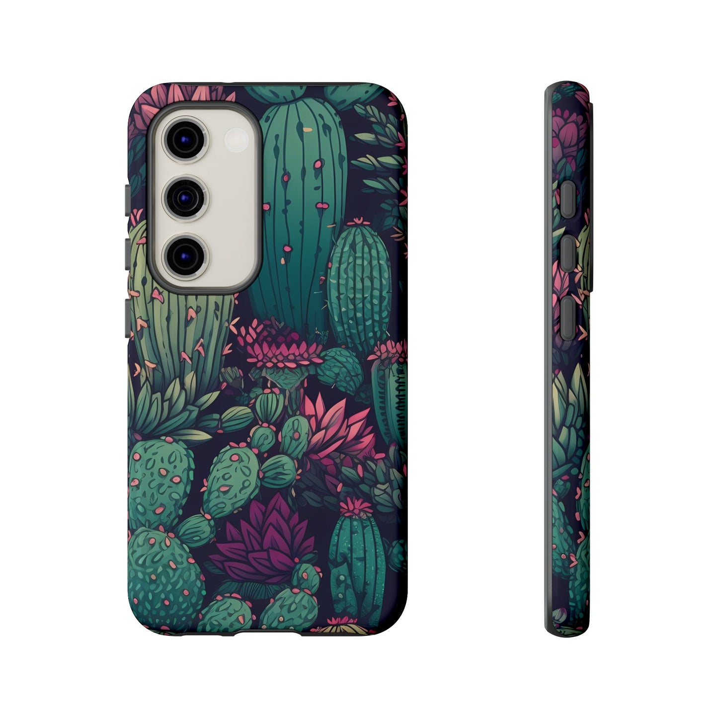 Succulent Garden Tough Phone Case – Bold & Stylish Protection for Plant Lovers