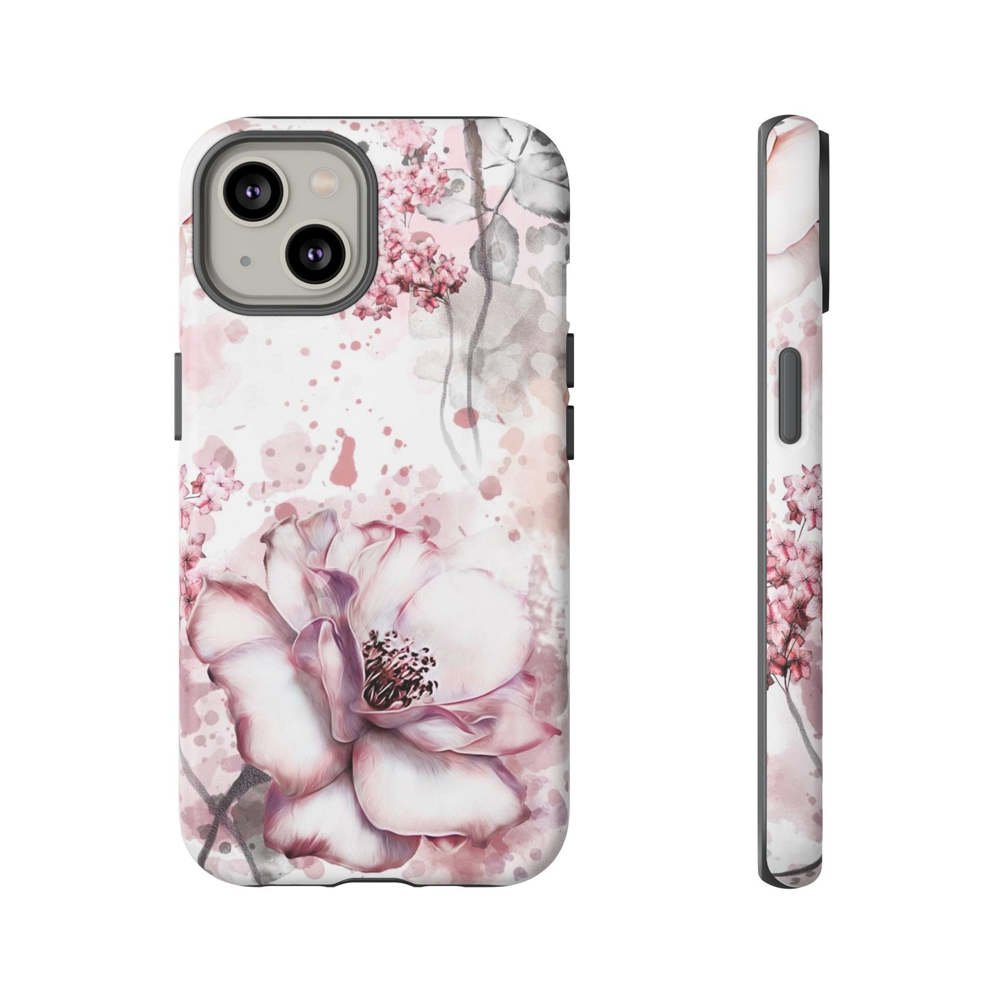 Pale Pink Florals  - Tough Phone Case
