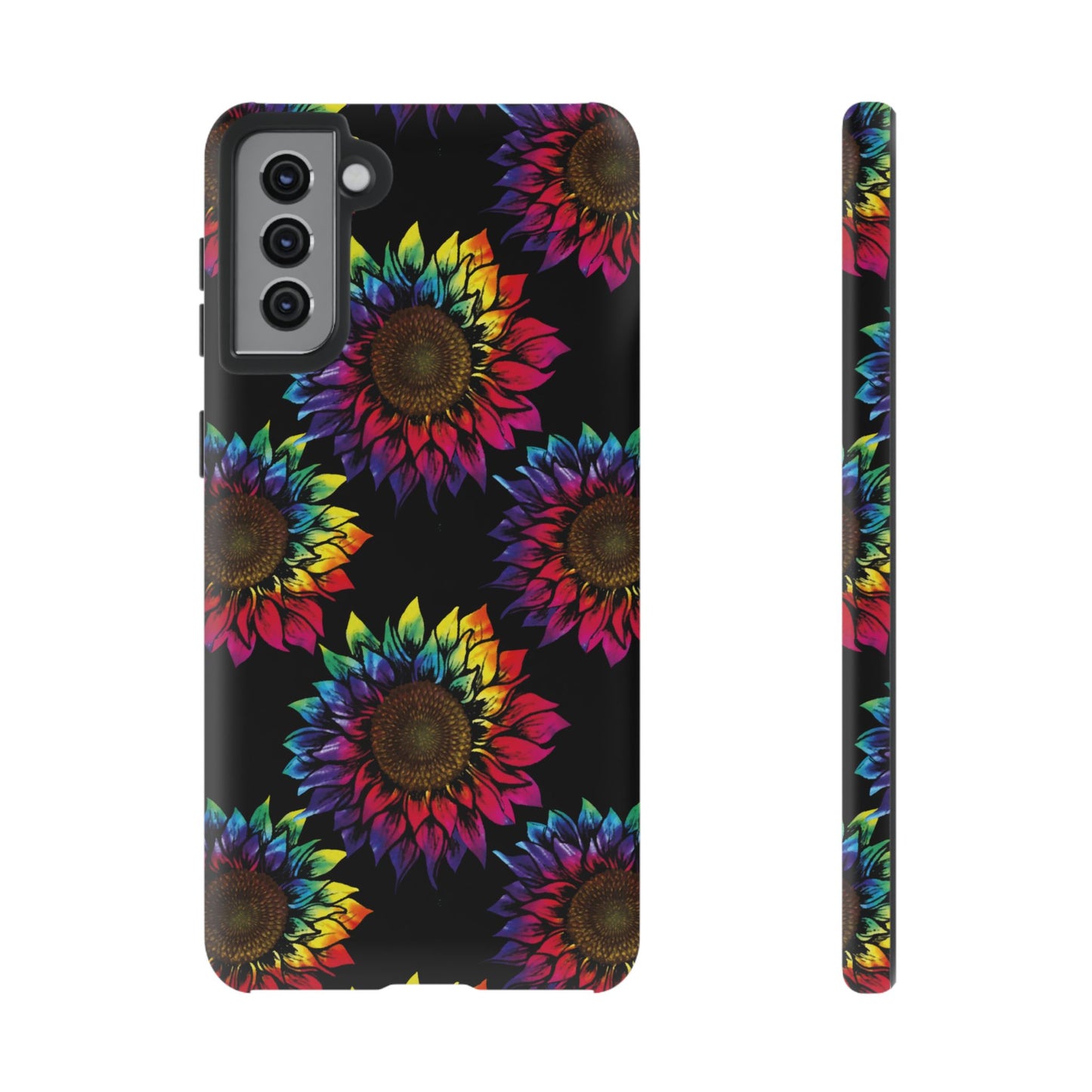 Rainbow Sunflowers - Tough Phone Case