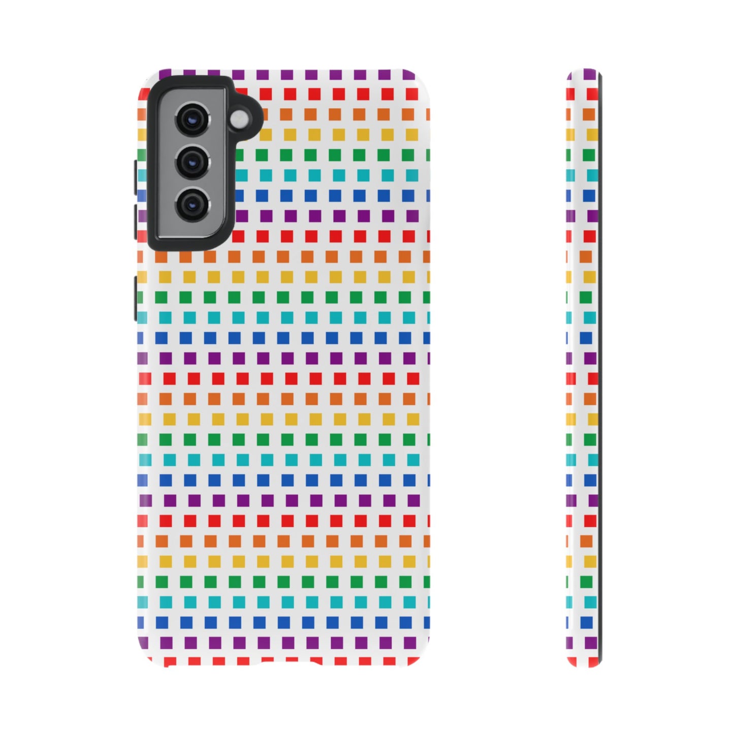 Rainbow on white - Tough Case