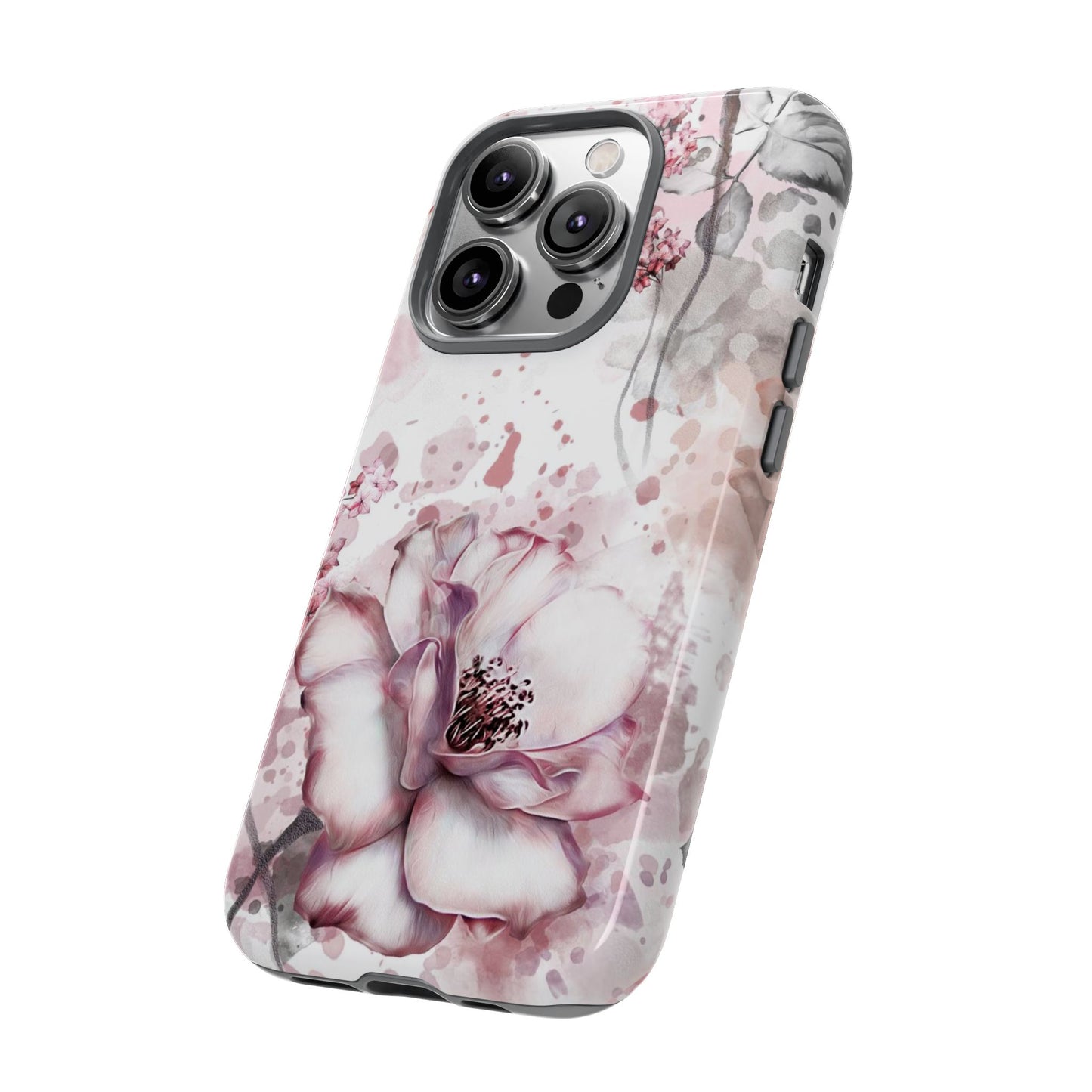 Pale Pink Florals  - Tough Phone Case
