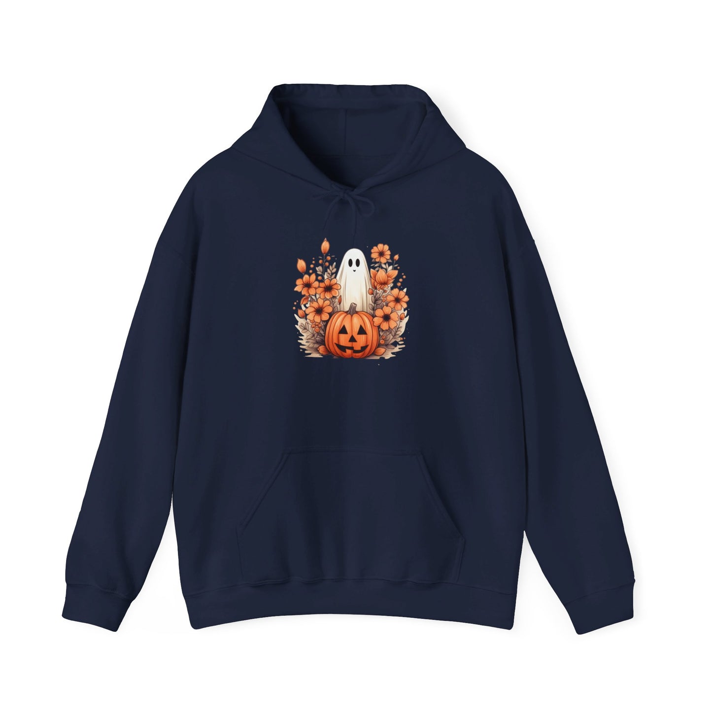Cute Fall Ghost Hooded Sweatshirt