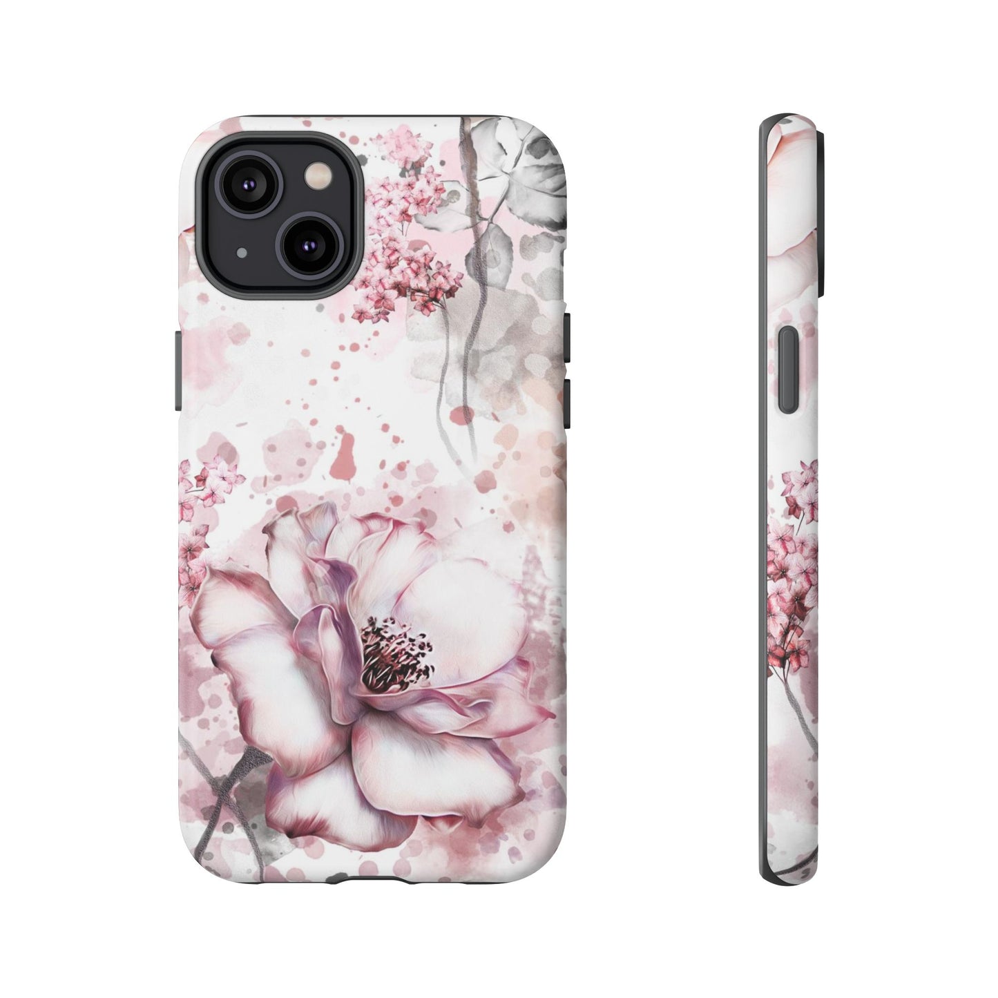 Pale Pink Florals  - Tough Phone Case
