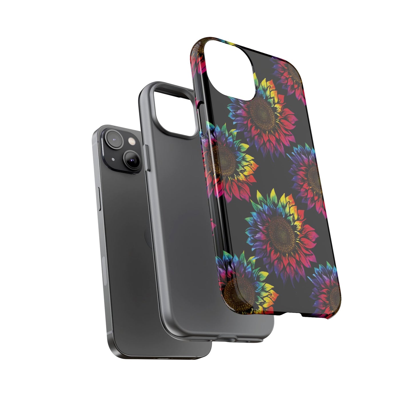 Rainbow Sunflowers - Tough Phone Case