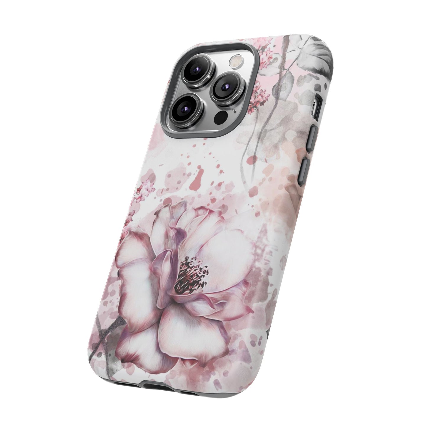 Pale Pink Florals  - Tough Phone Case