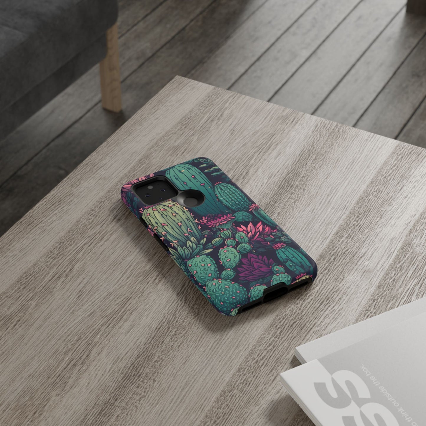 Succulent Garden Tough Phone Case – Bold & Stylish Protection for Plant Lovers
