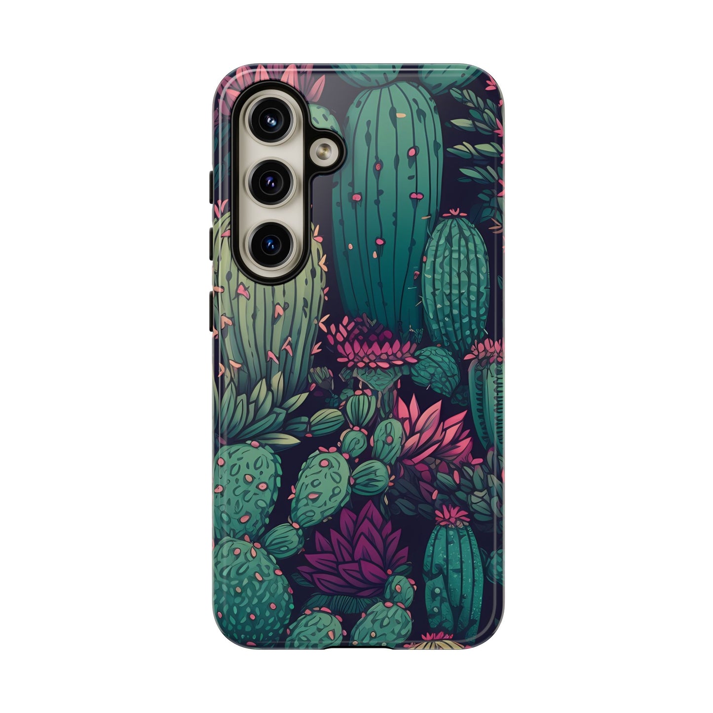 Succulent Garden Tough Phone Case – Bold & Stylish Protection for Plant Lovers
