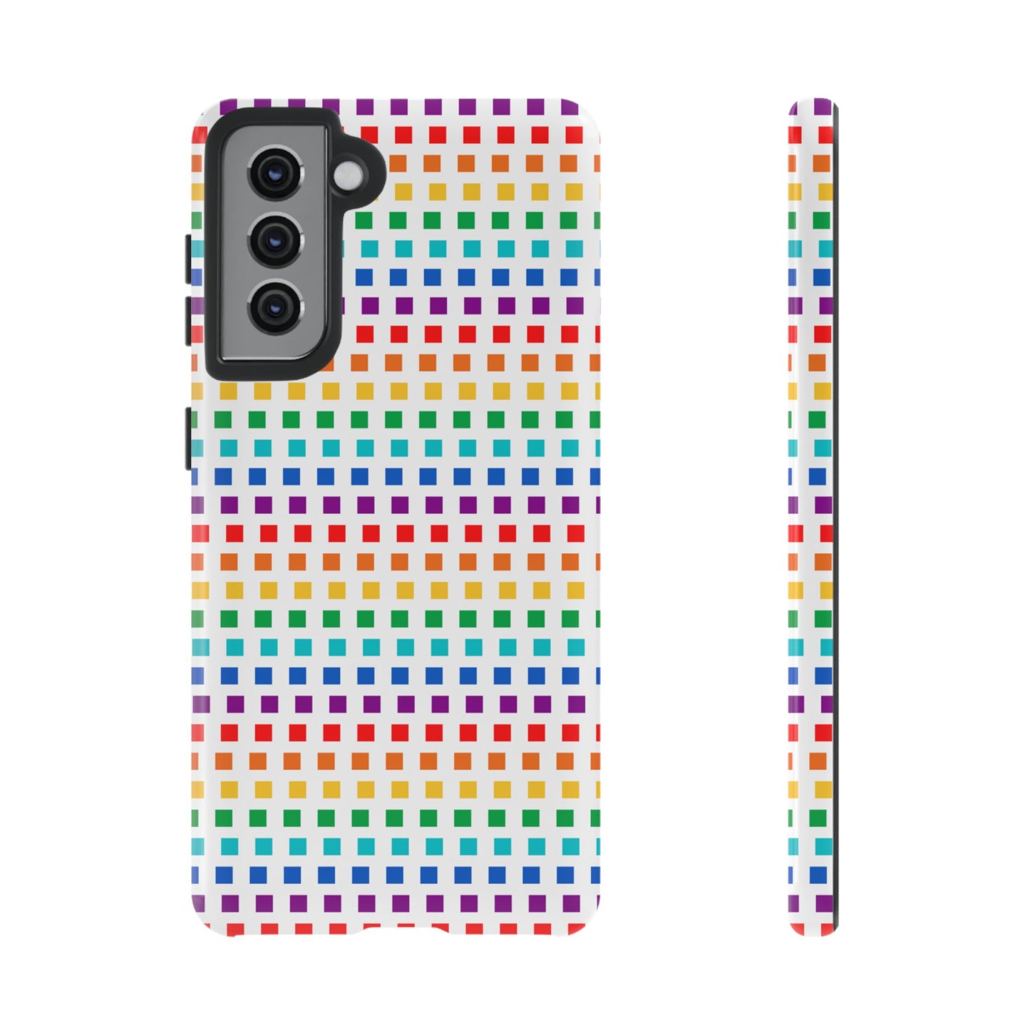 Rainbow on white - Tough Case