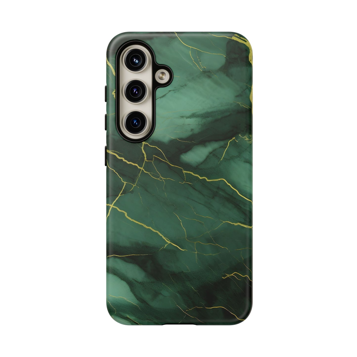 Hunter Green Marble - Tough Phone Case