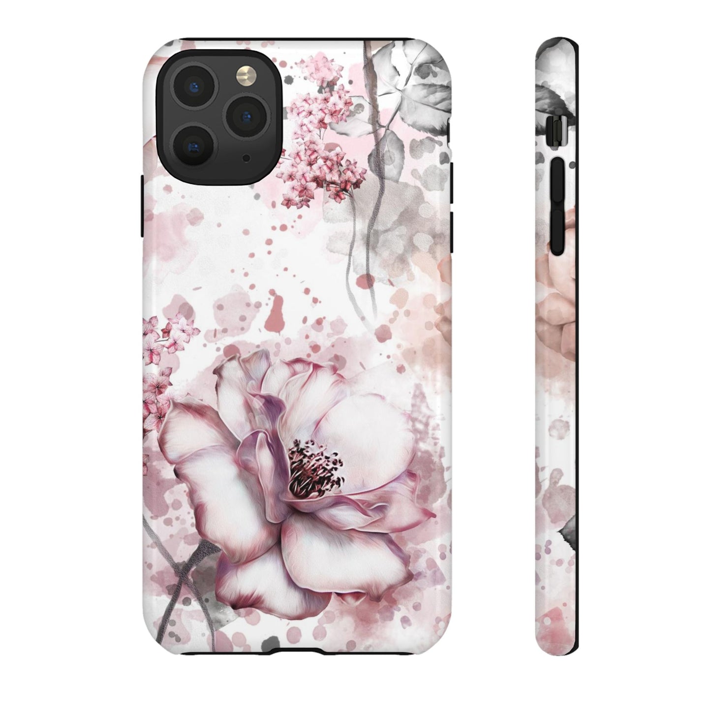 Pale Pink Florals  - Tough Phone Case