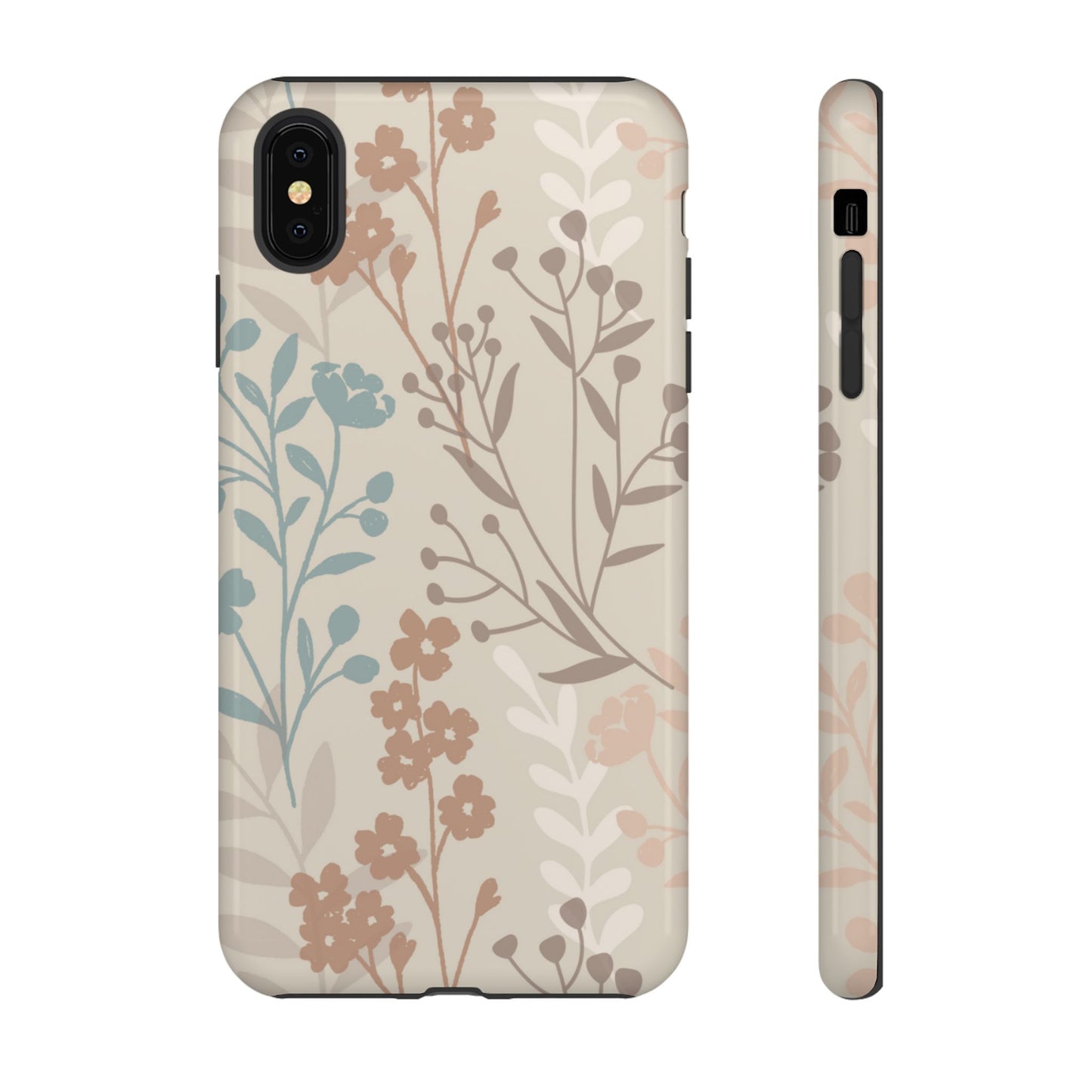 Gentle Boho Florals - Tough Phone Case