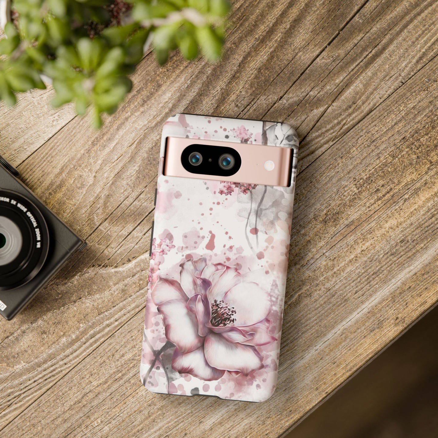 Pale Pink Florals  - Tough Phone Case
