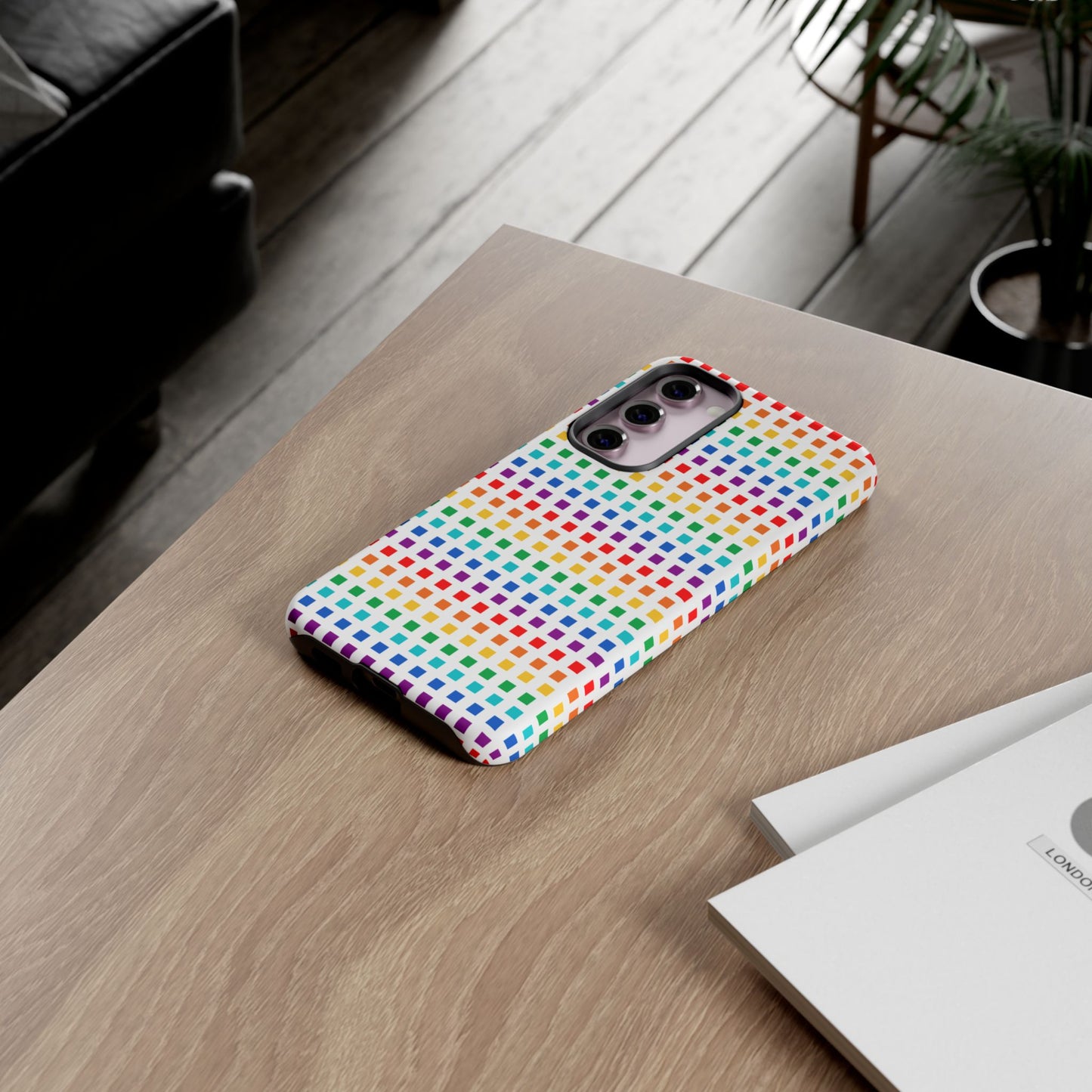Rainbow on white - Tough Case
