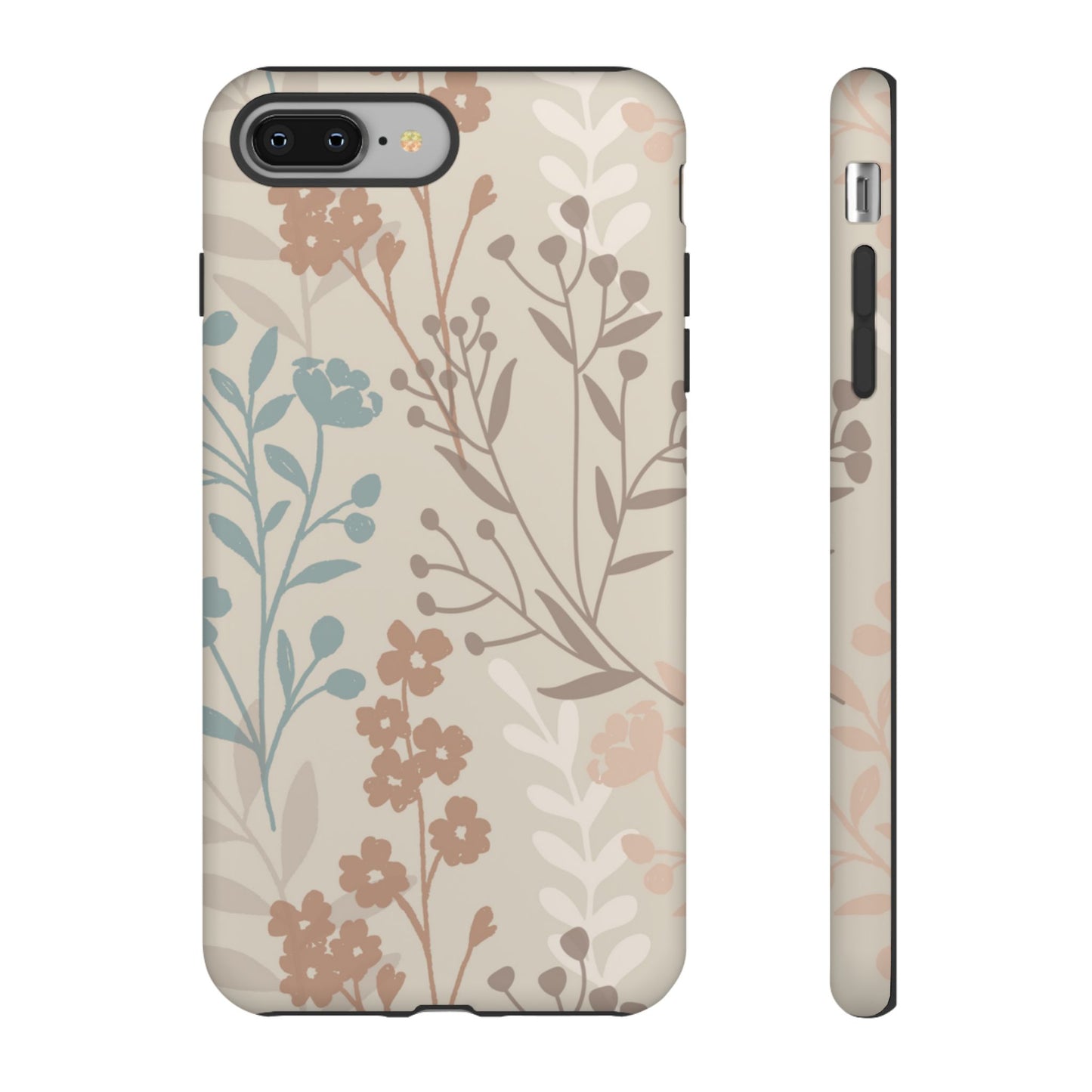 Gentle Boho Florals - Tough Phone Case