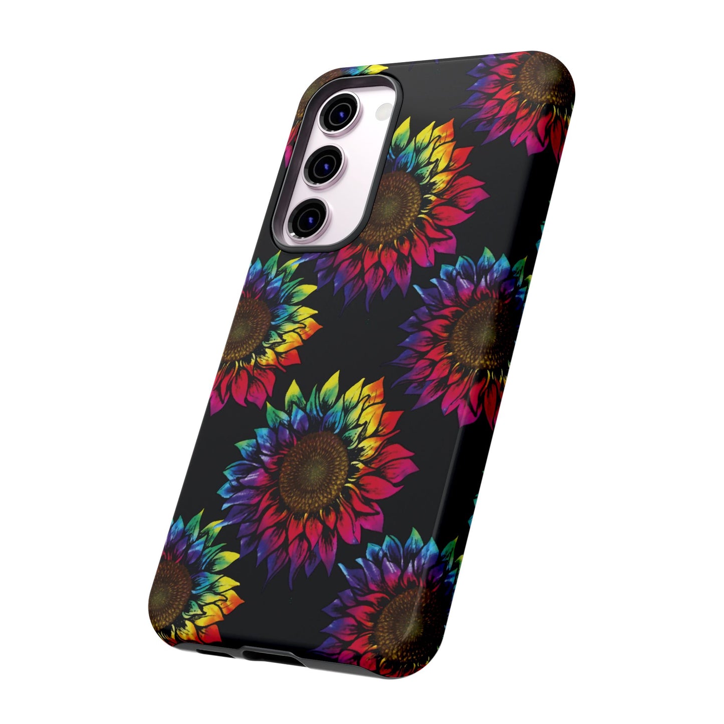 Rainbow Sunflowers - Tough Phone Case