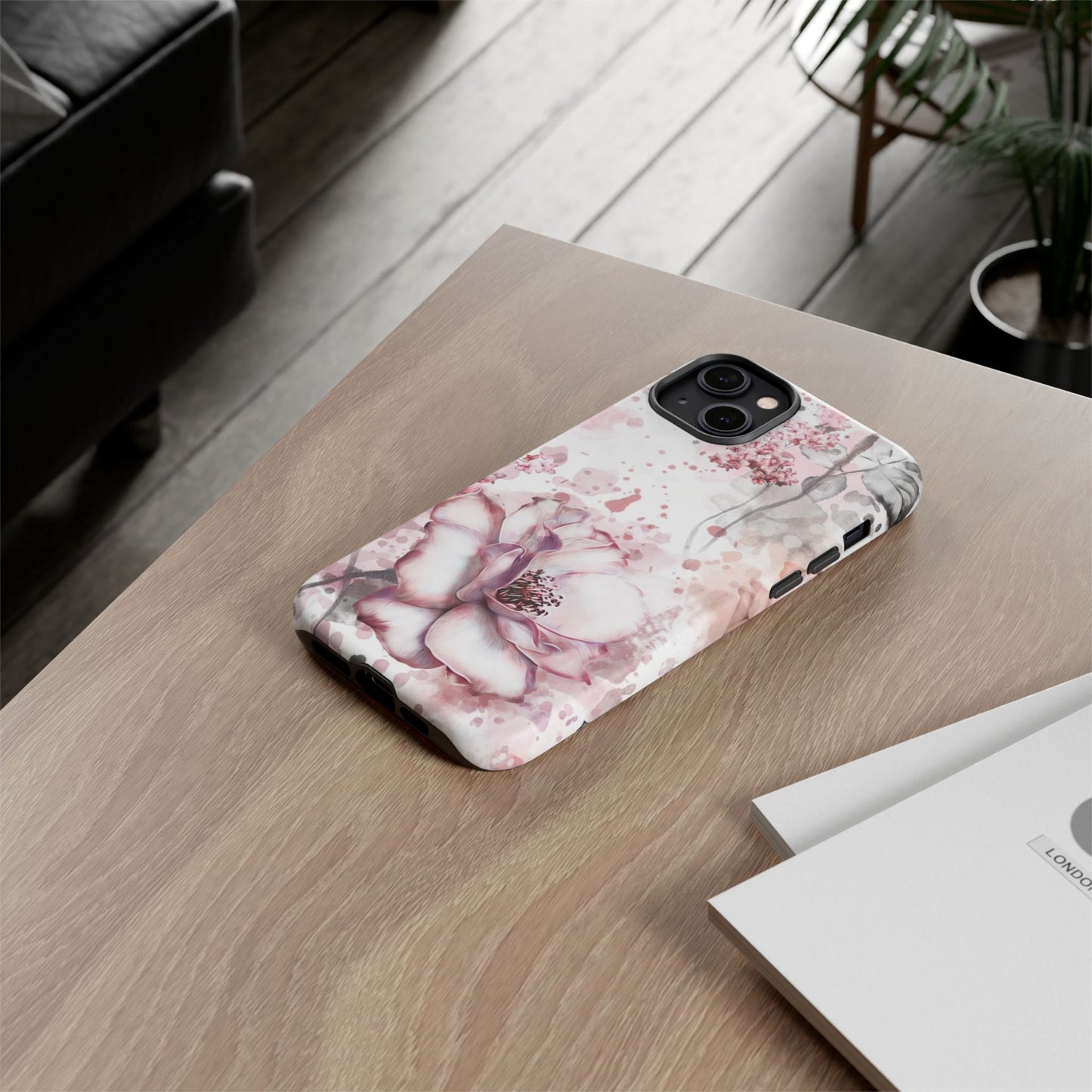 Pale Pink Florals  - Tough Phone Case
