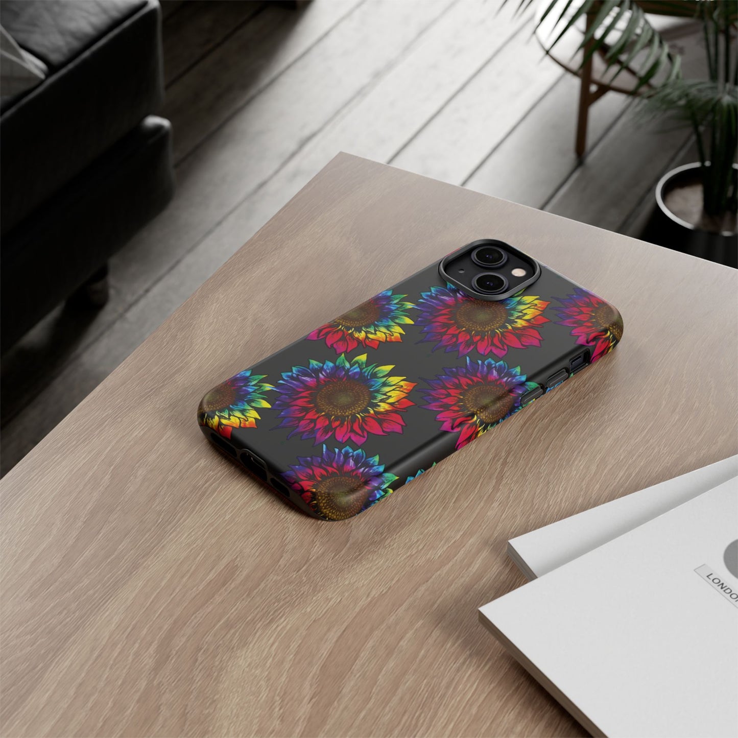 Rainbow Sunflowers - Tough Phone Case