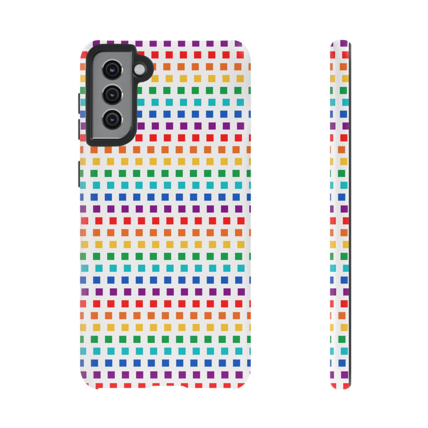 Rainbow on white - Tough Case