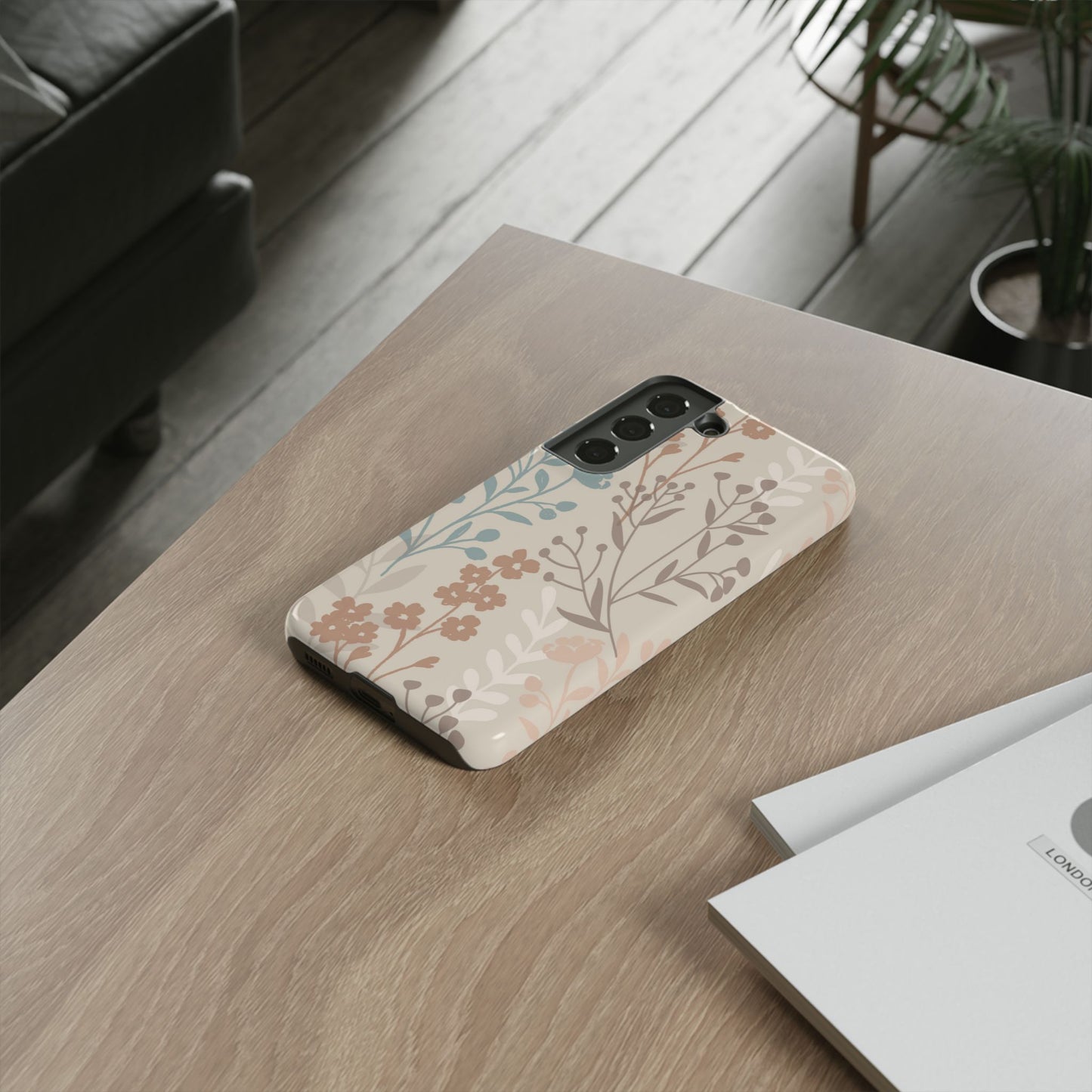 Gentle Boho Florals - Tough Phone Case