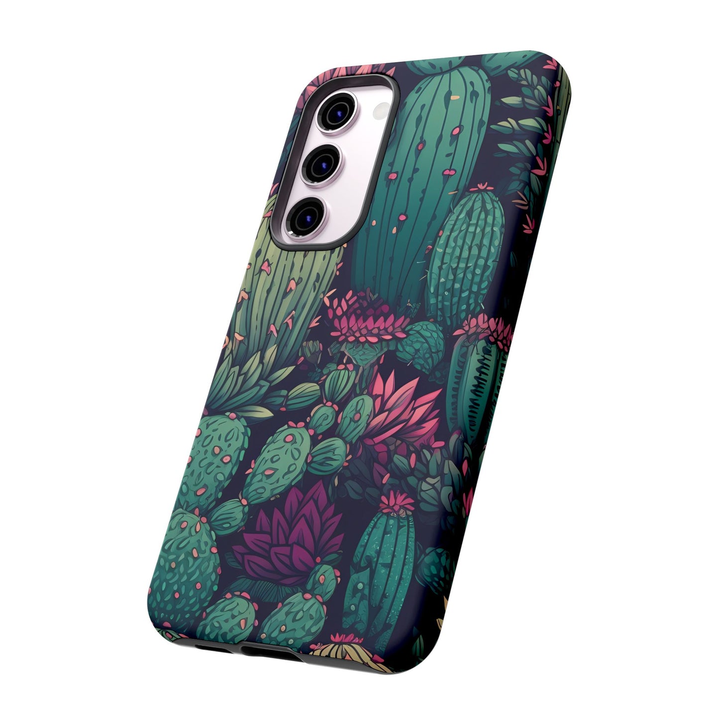 Succulent Garden Tough Phone Case – Bold & Stylish Protection for Plant Lovers