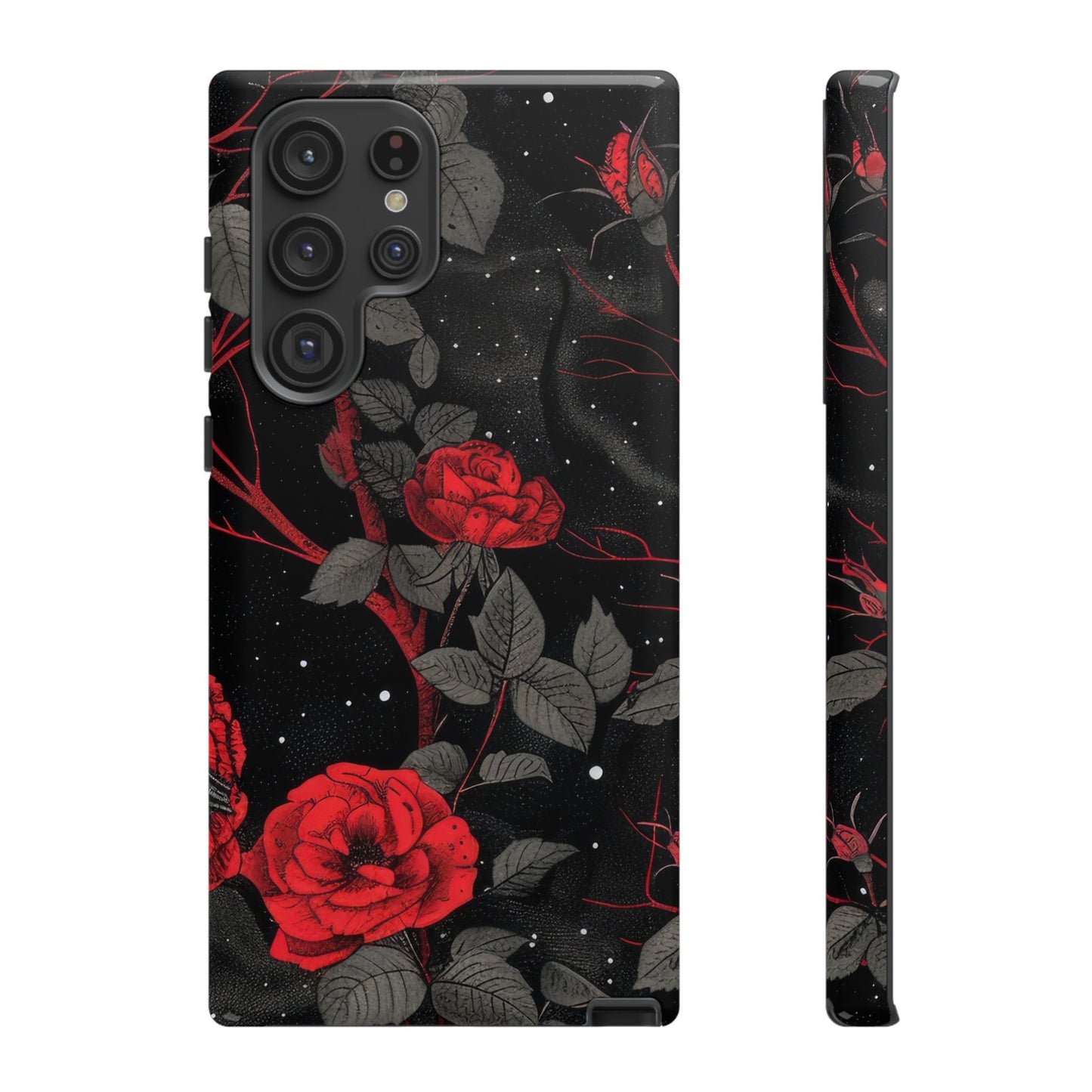 Dark Red Roses  - Tough Phone Case