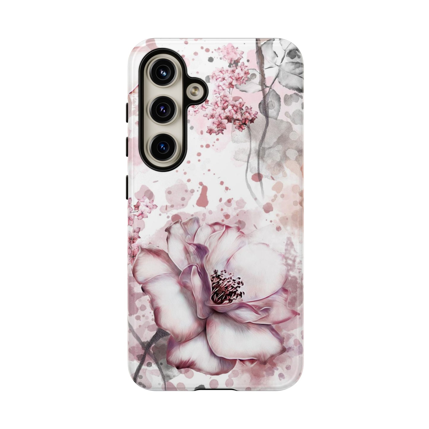 Pale Pink Florals  - Tough Phone Case
