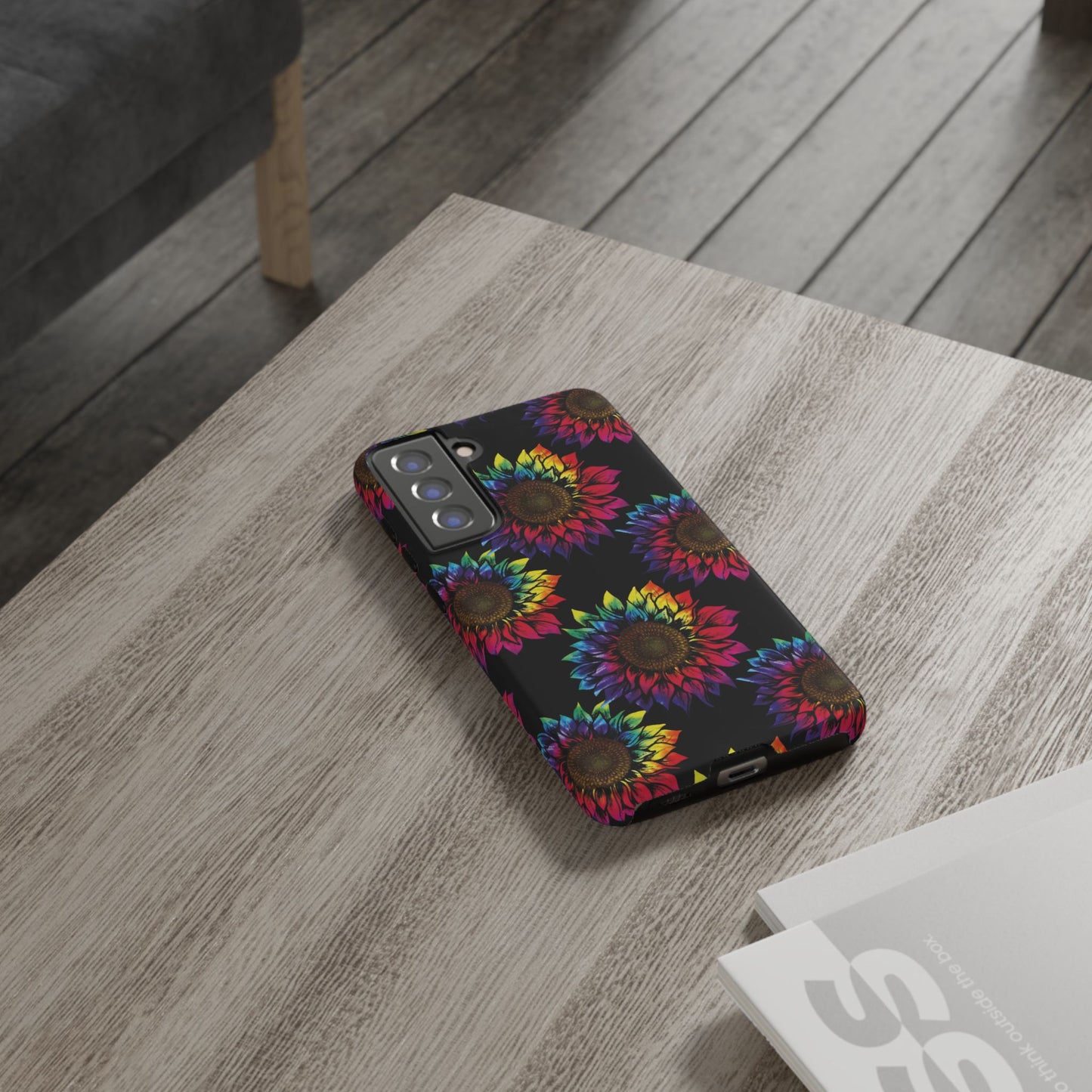 Rainbow Sunflowers - Tough Phone Case