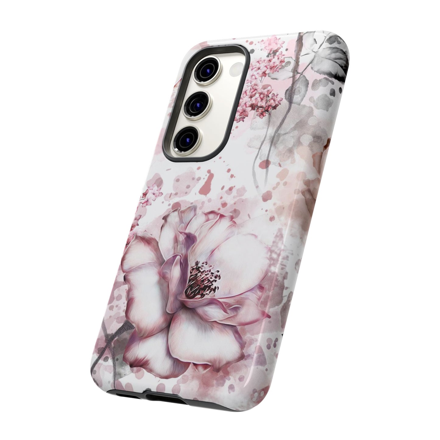Pale Pink Florals  - Tough Phone Case