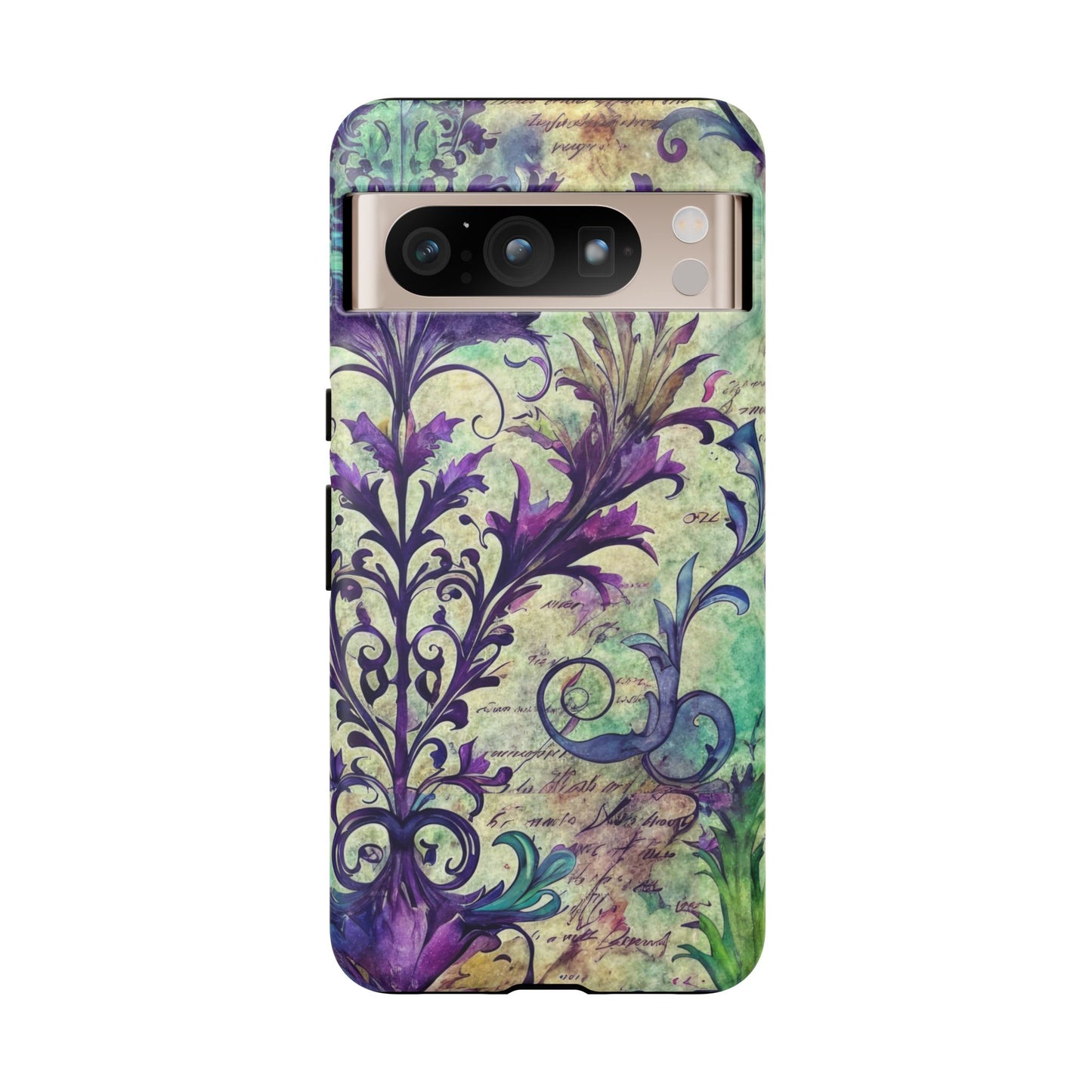 Purple Swirly Fun Tough Phone Case