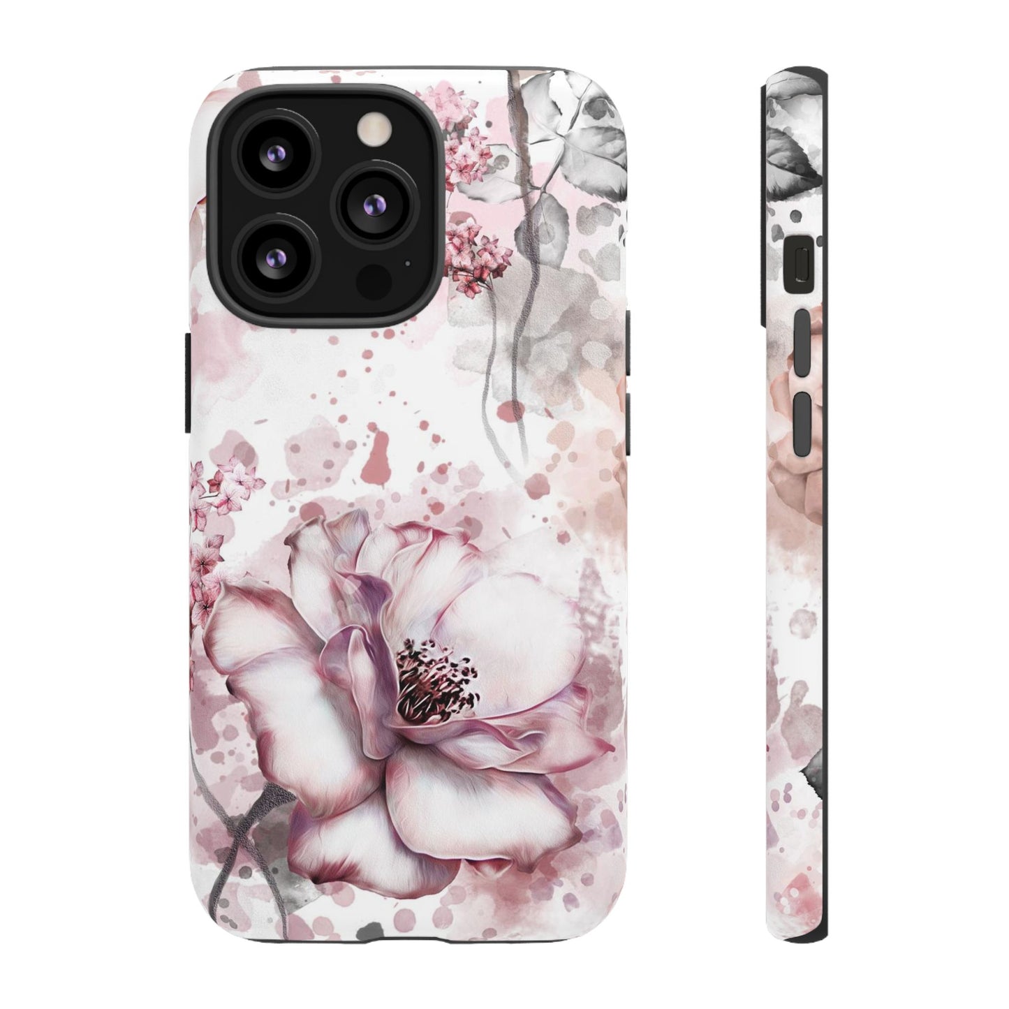 Pale Pink Florals  - Tough Phone Case