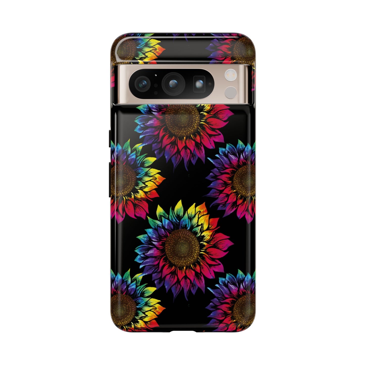 Rainbow Sunflowers - Tough Phone Case