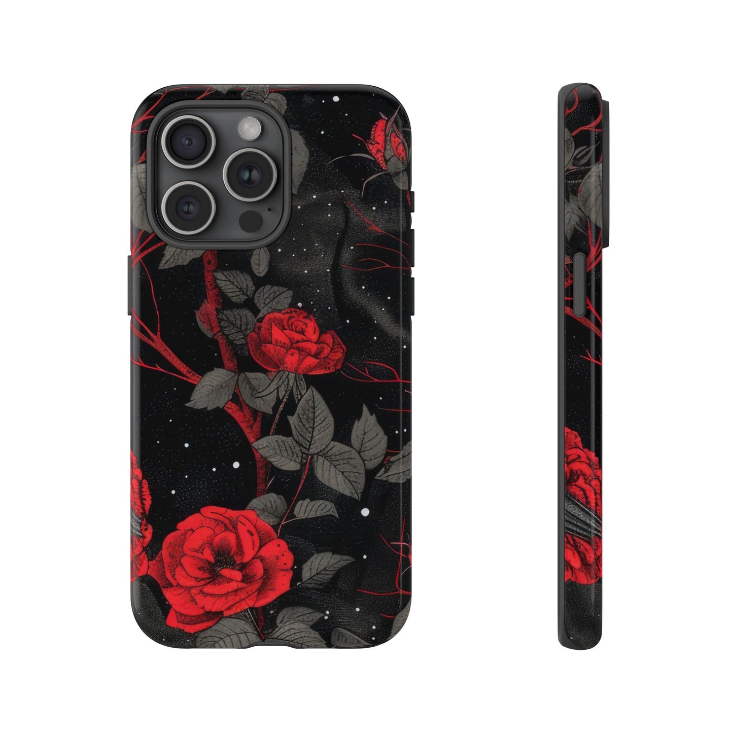 Dark Red Roses  - Tough Phone Case