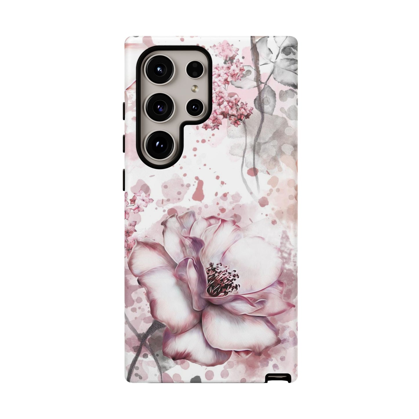 Pale Pink Florals  - Tough Phone Case