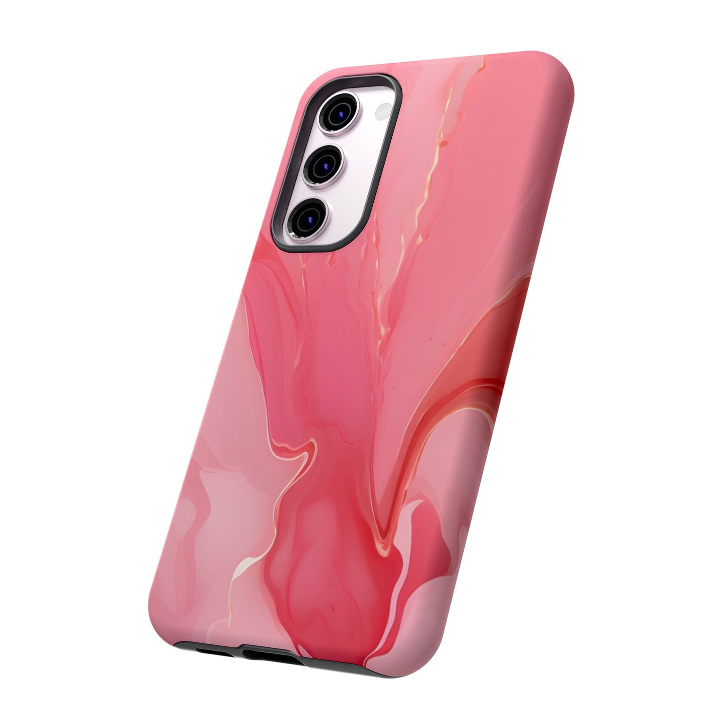 Pink Marble Tough Phone Case