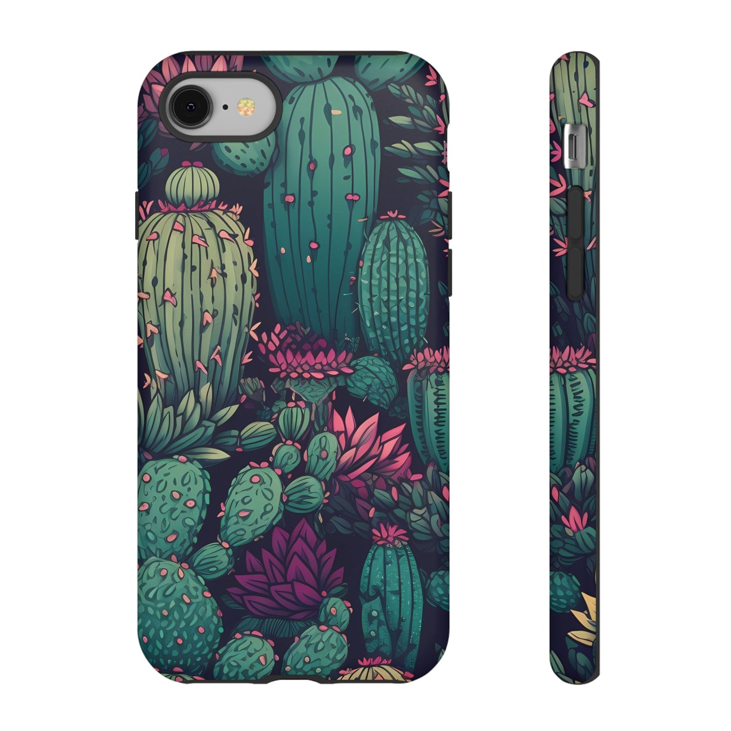 Succulent Garden Tough Phone Case – Bold & Stylish Protection for Plant Lovers