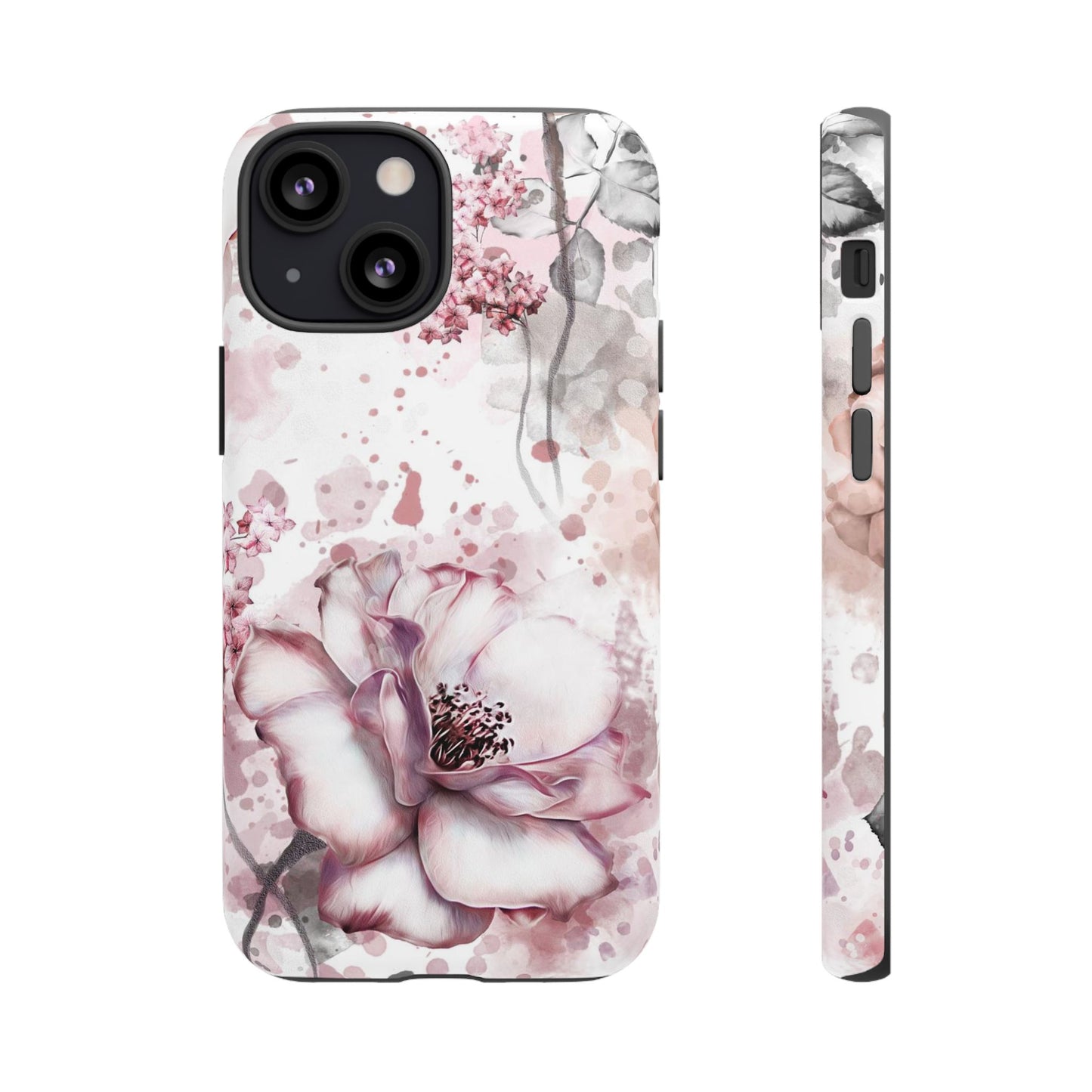 Pale Pink Florals  - Tough Phone Case
