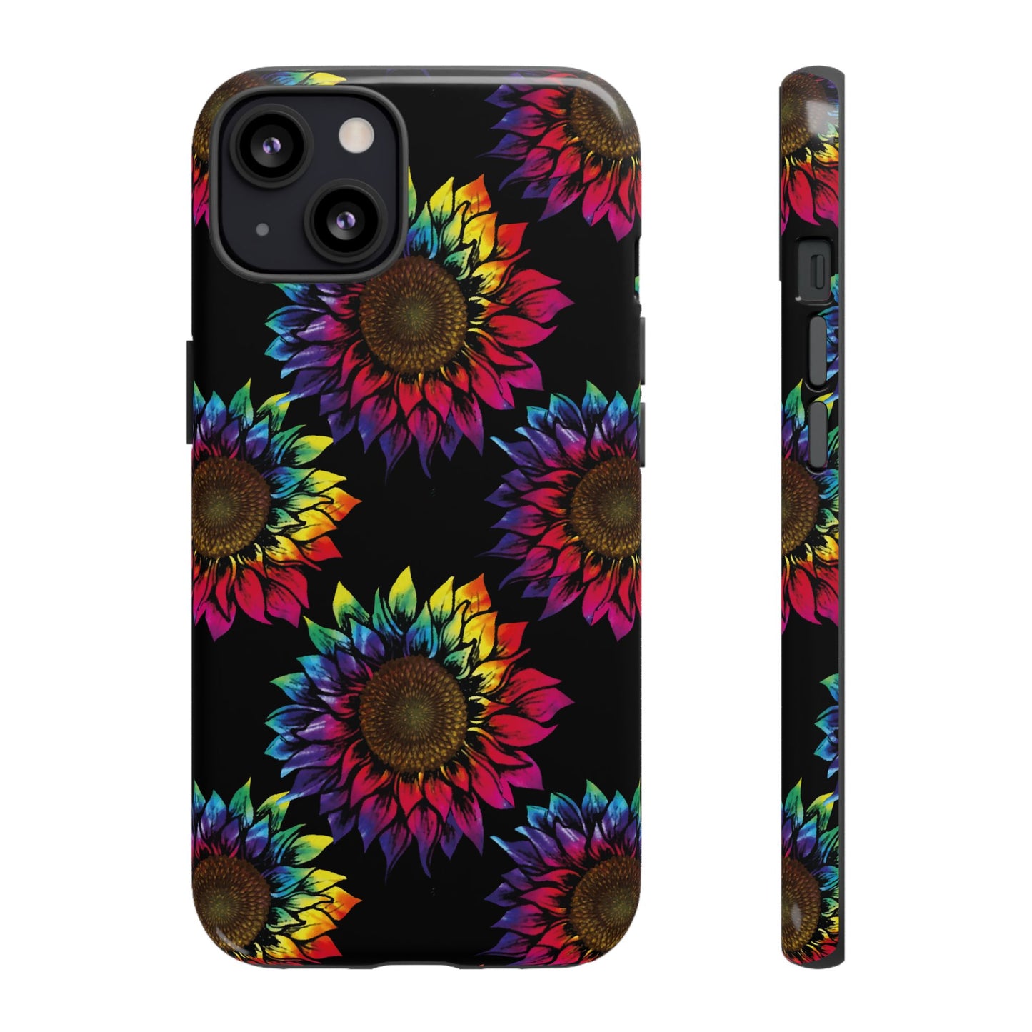 Rainbow Sunflowers - Tough Phone Case