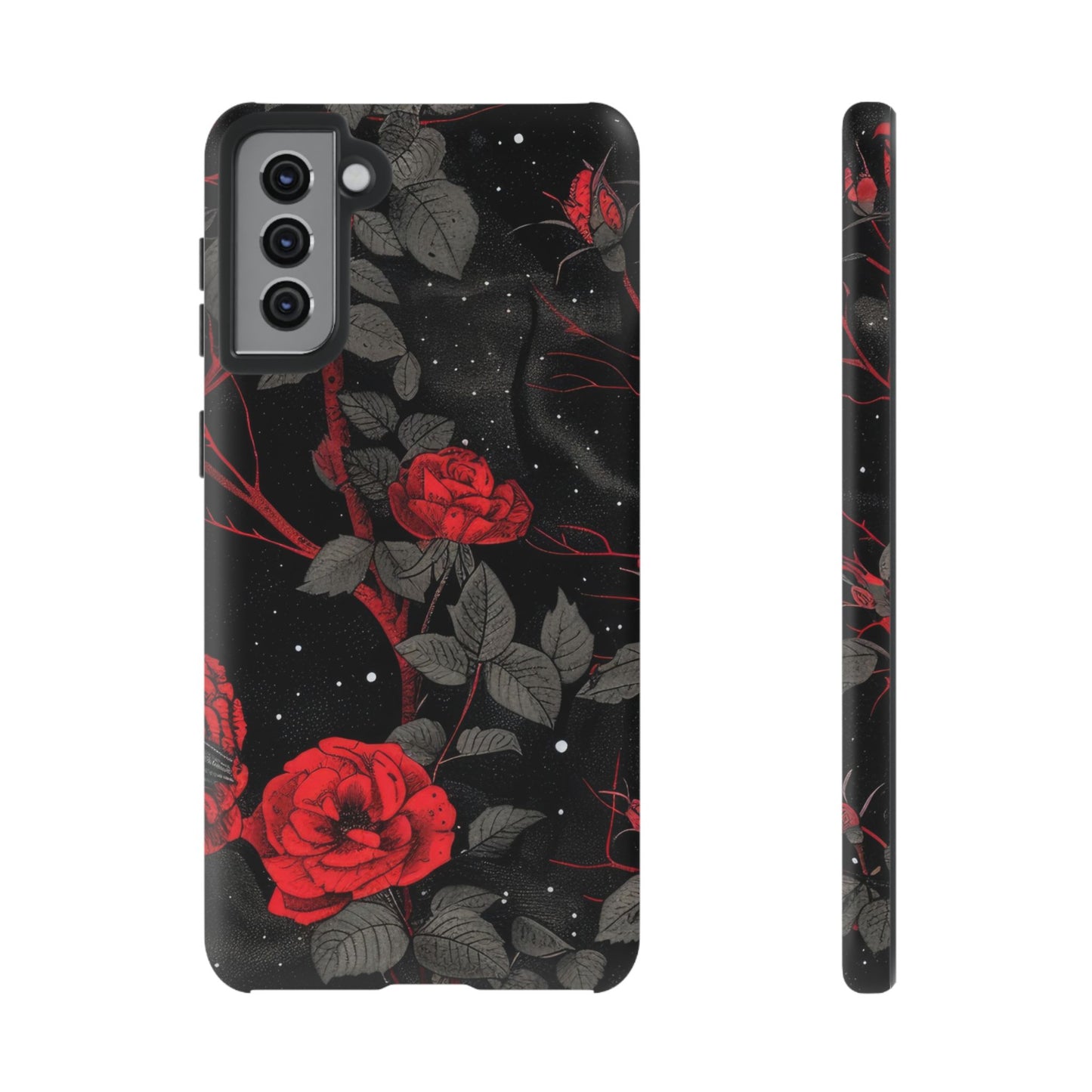 Dark Red Roses  - Tough Phone Case
