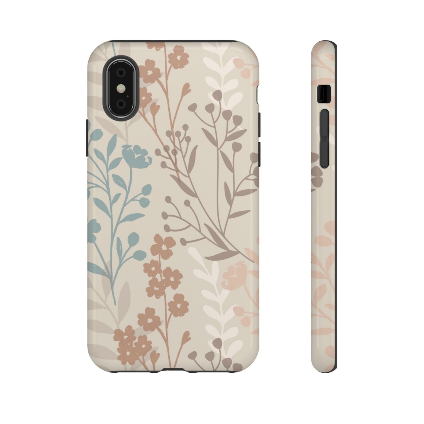 Gentle Boho Florals - Tough Phone Case