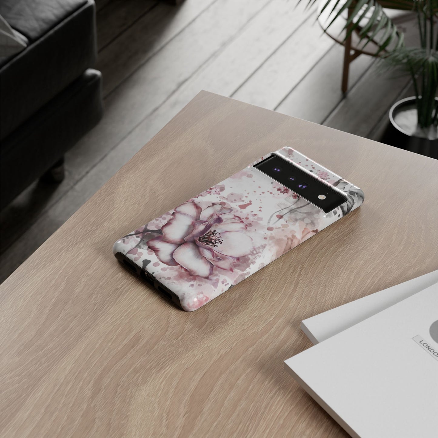 Pale Pink Florals  - Tough Phone Case