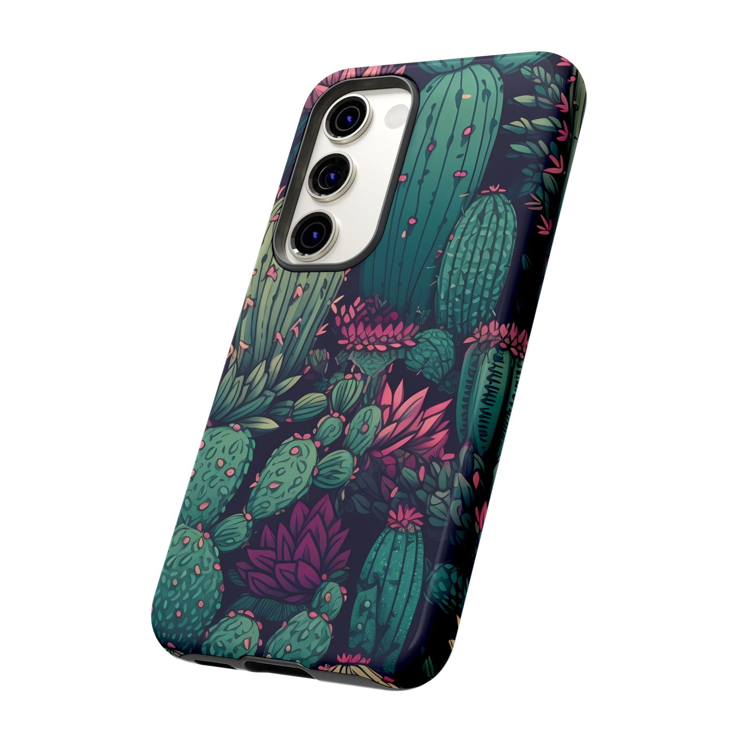 Succulent Garden Tough Phone Case – Bold & Stylish Protection for Plant Lovers