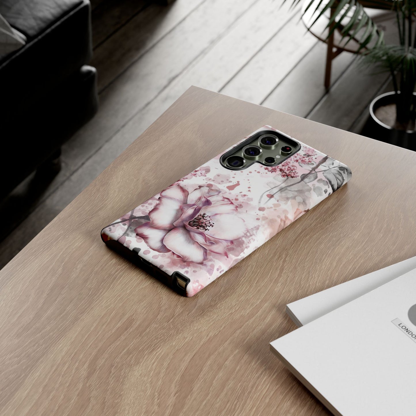 Pale Pink Florals  - Tough Phone Case